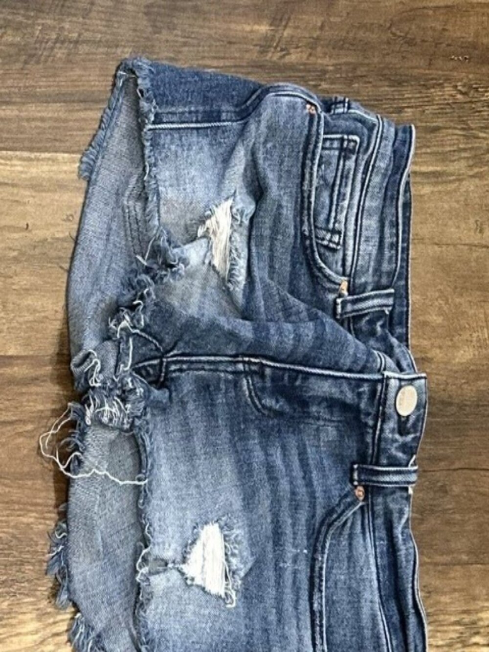 BKE Distressed Denim Cutoff Shorts Women's Size 24